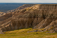 Sheep Mountain Table Overlook, Formations; National Parks; Badlands National Park, South Dakota